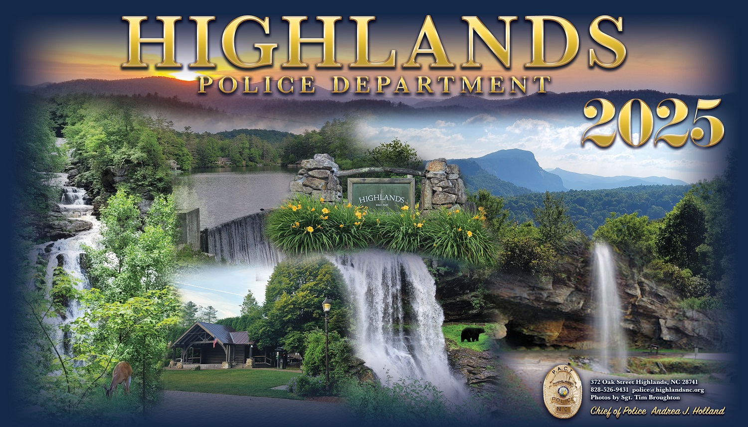 Highlands Police Department Group Photo